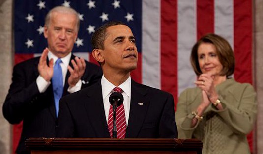 Barack Obama, Joe Biden, and Nancy Pelosi