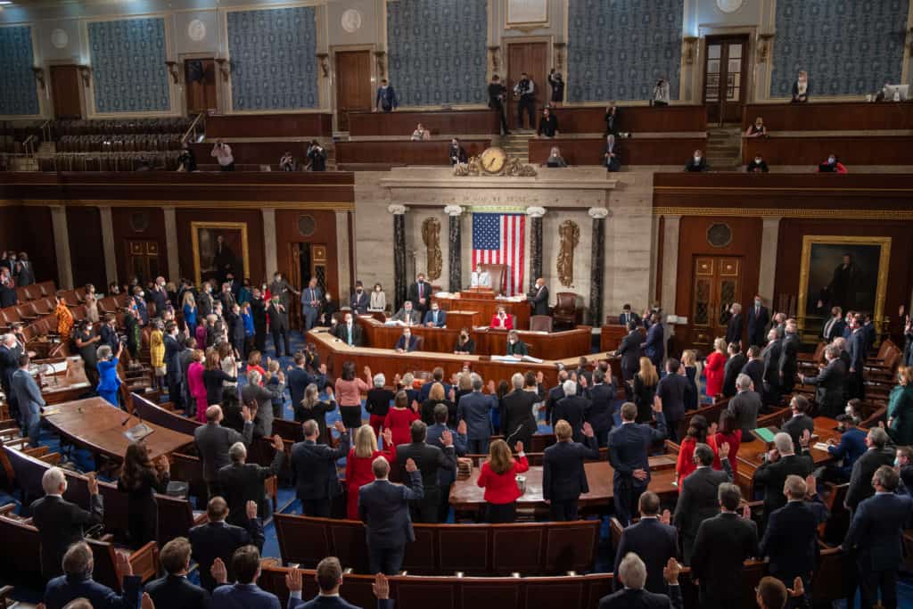 117th Congress Swearing In Floor Proceedings - January 3, 2021, House Chamber