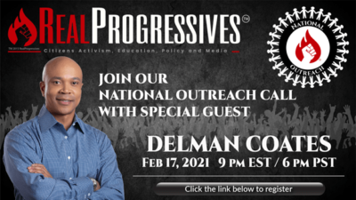 National Outreach Call, Delman Coates