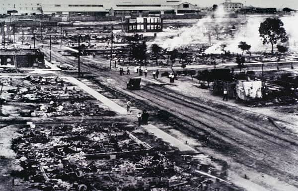 Aftermath of the Tulsa Race Riots